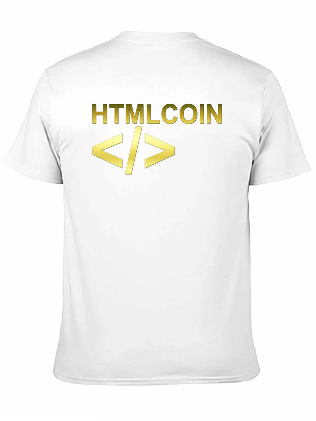 HTMLCOIN LOGO B Classic Cotton Tee – Unisex Comfort For Any Season