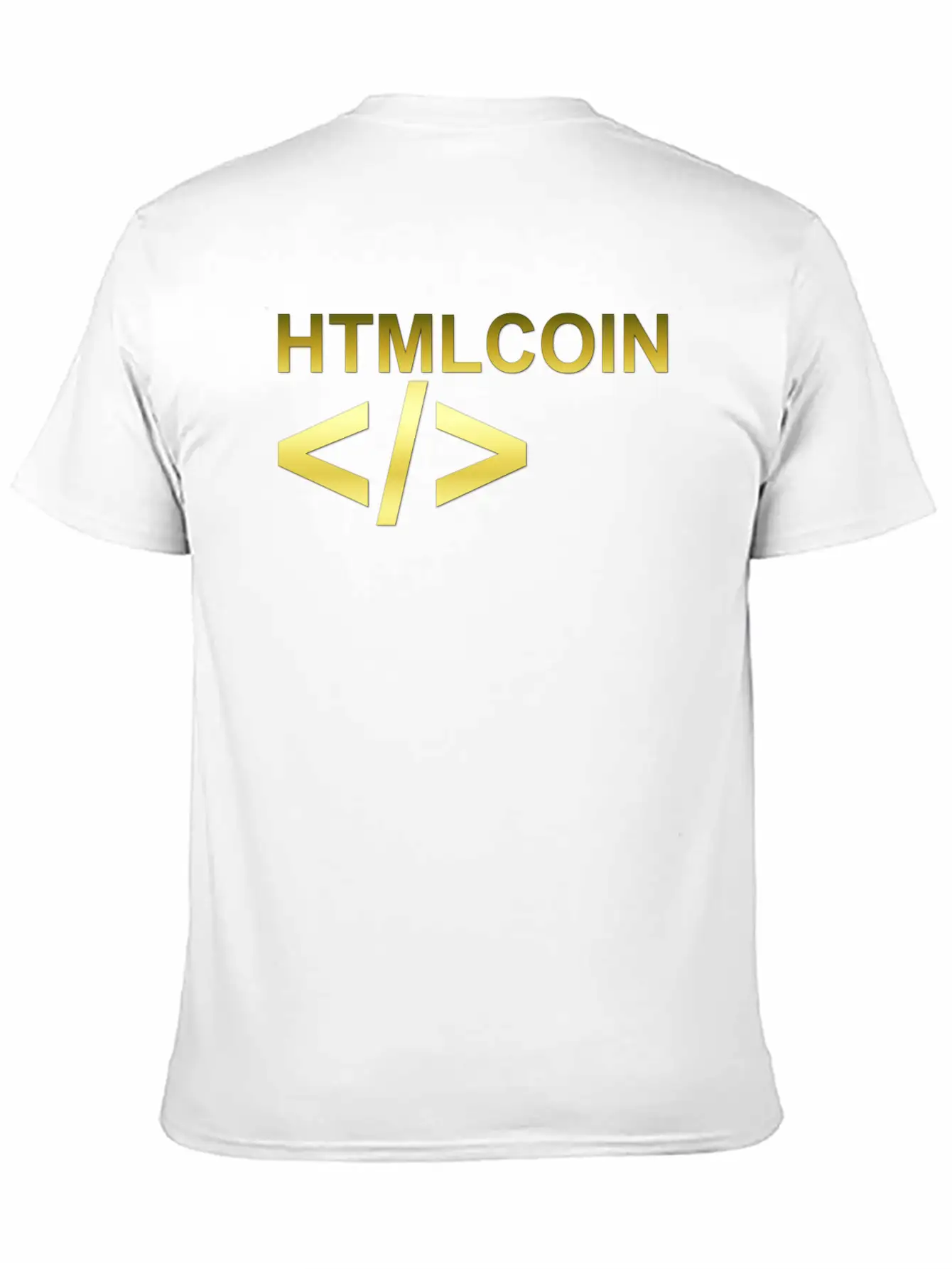 HTMLCOIN LOGO B Classic Cotton Tee – Unisex Comfort For Any Season