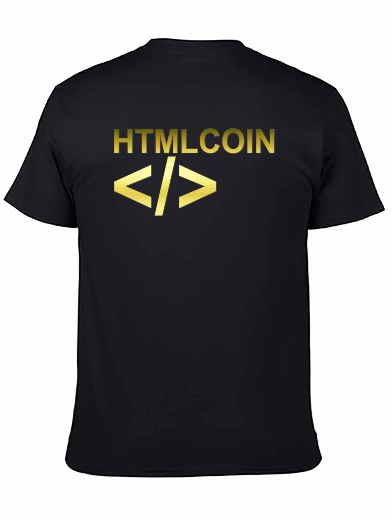 HTMLCOIN LOGO B Classic Cotton Tee – Unisex Comfort For Any Season