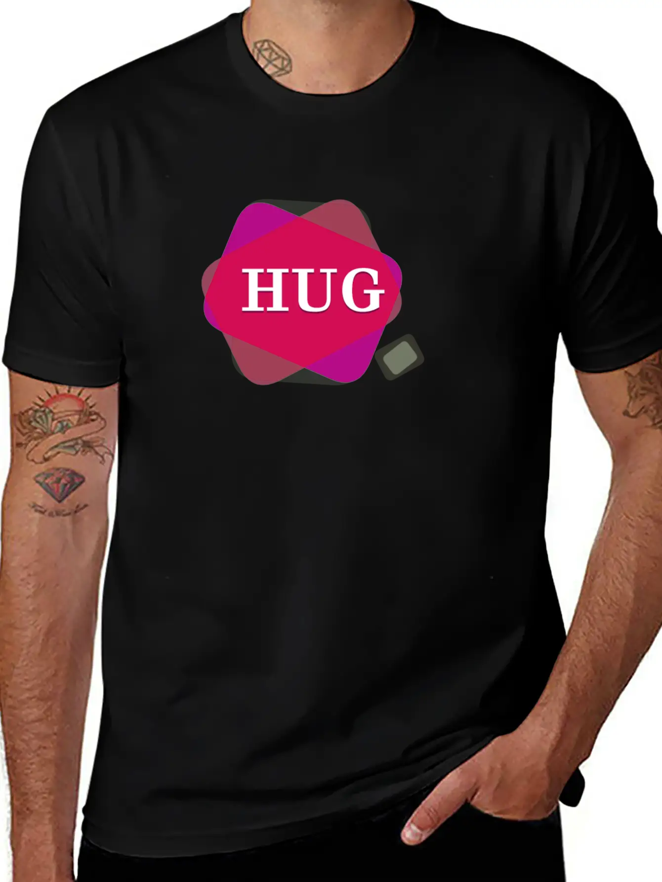 HUG Classic Cotton Tee – Unisex Comfort For Any Season