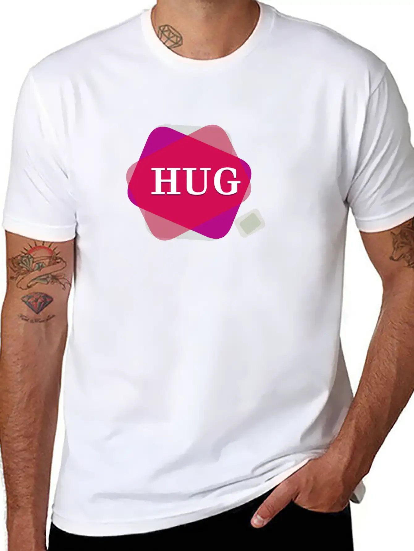 HUG Classic Cotton Tee – Unisex Comfort For Any Season