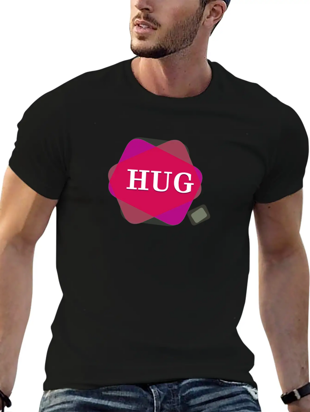 HUG Classic Cotton Tee – Unisex Comfort For Any Season