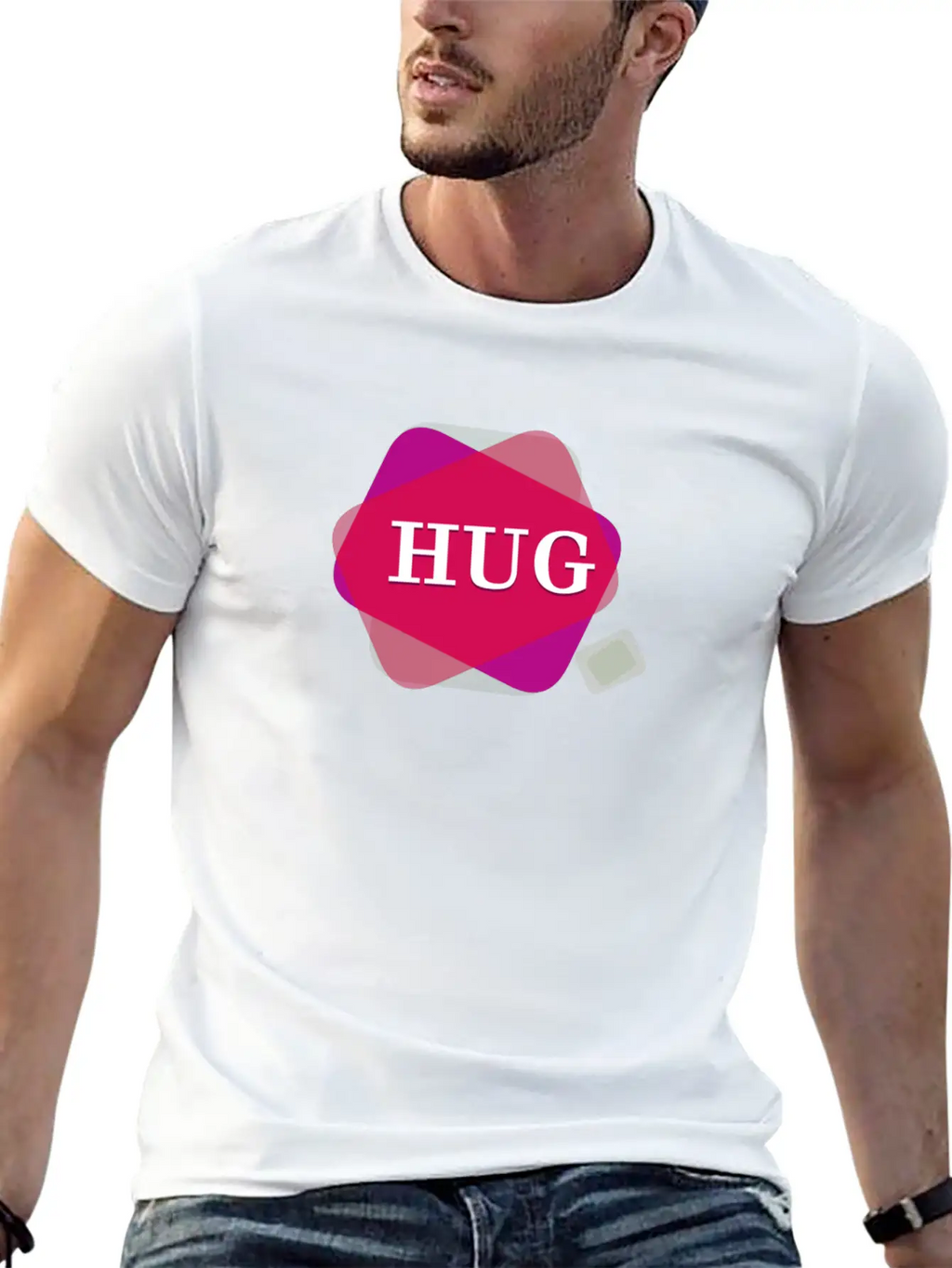 HUG Classic Cotton Tee – Unisex Comfort For Any Season