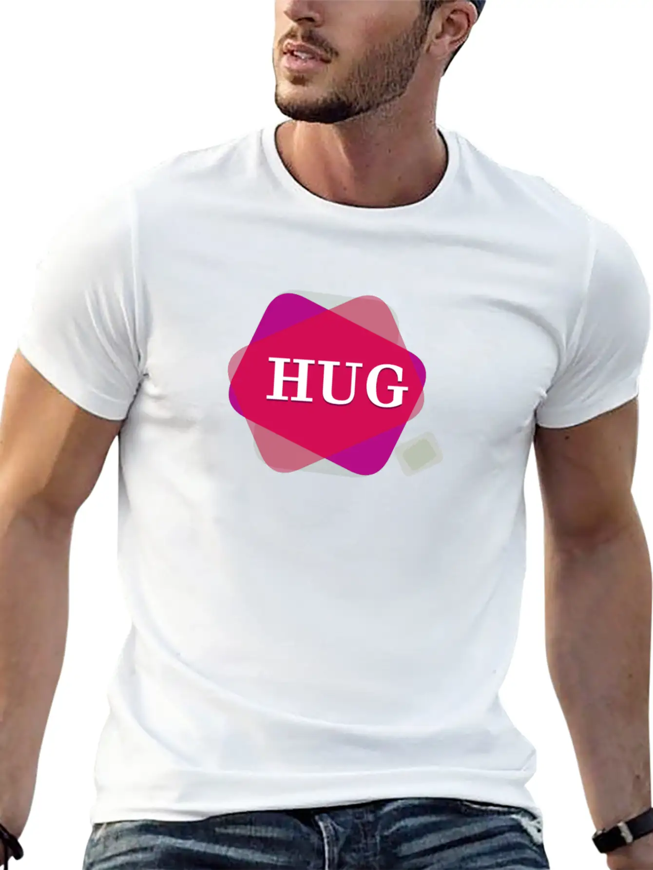 HUG Classic Cotton Tee – Unisex Comfort For Any Season