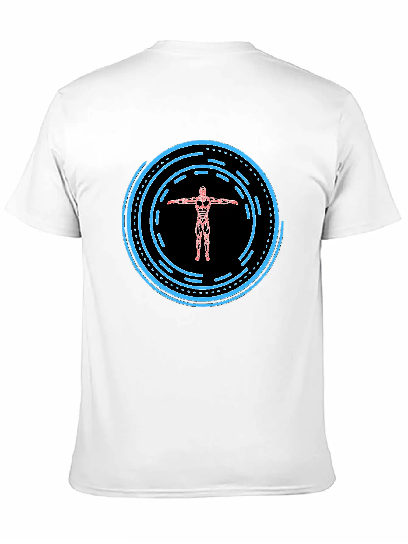 Human Circle Future Stylish Everyday T-Shirt – Unisex Basic Cotton Tee