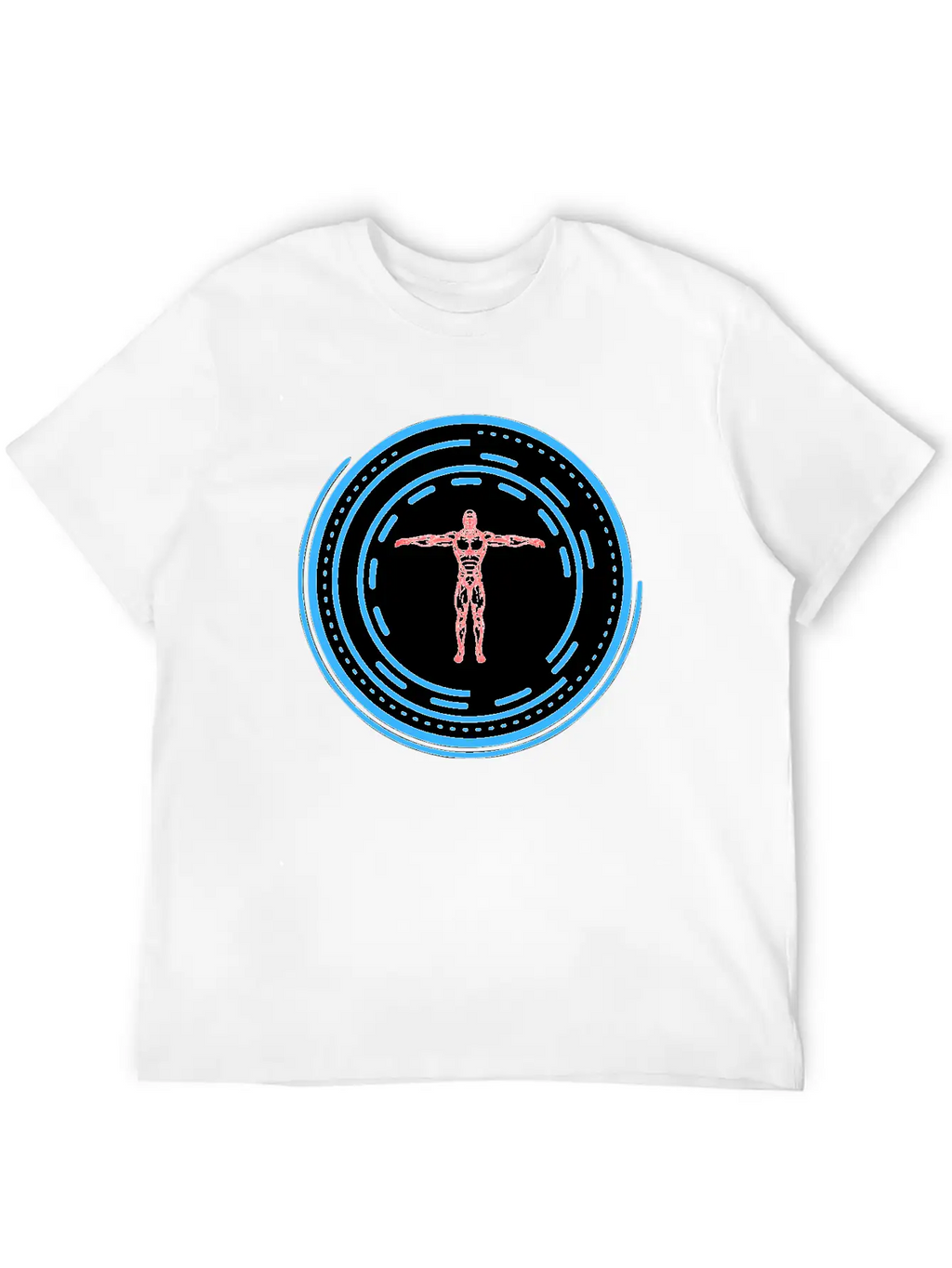 Human Circle Future Stylish Everyday T-Shirt – Unisex Basic Cotton Tee