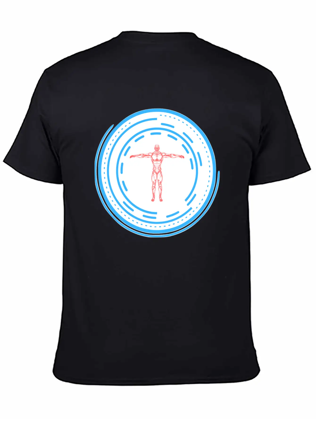 Human Circle Future Stylish Everyday T-Shirt – Unisex Basic Cotton Tee