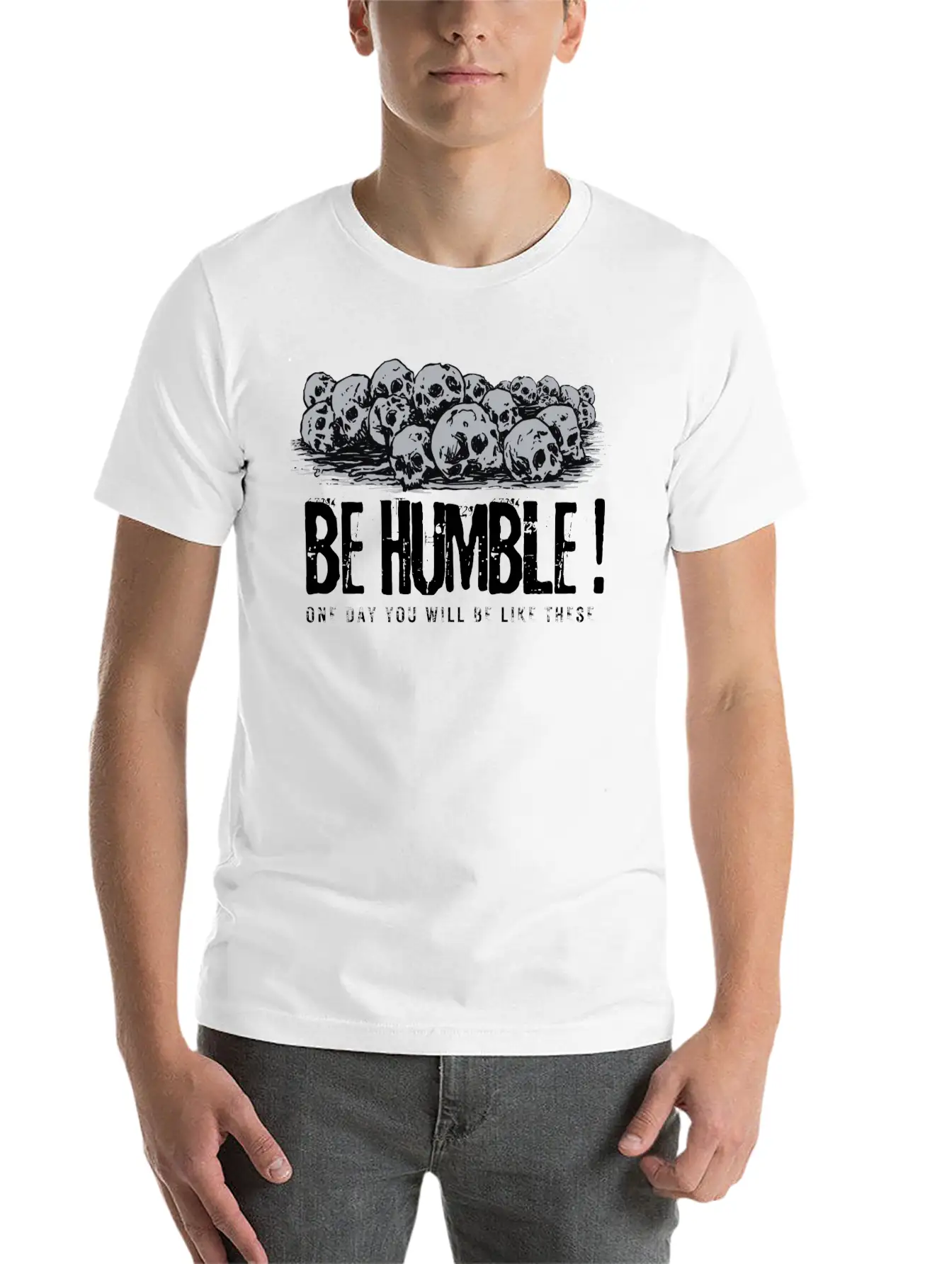 Humble Resilience Classic Cotton Tee – Unisex Comfort For Any Season