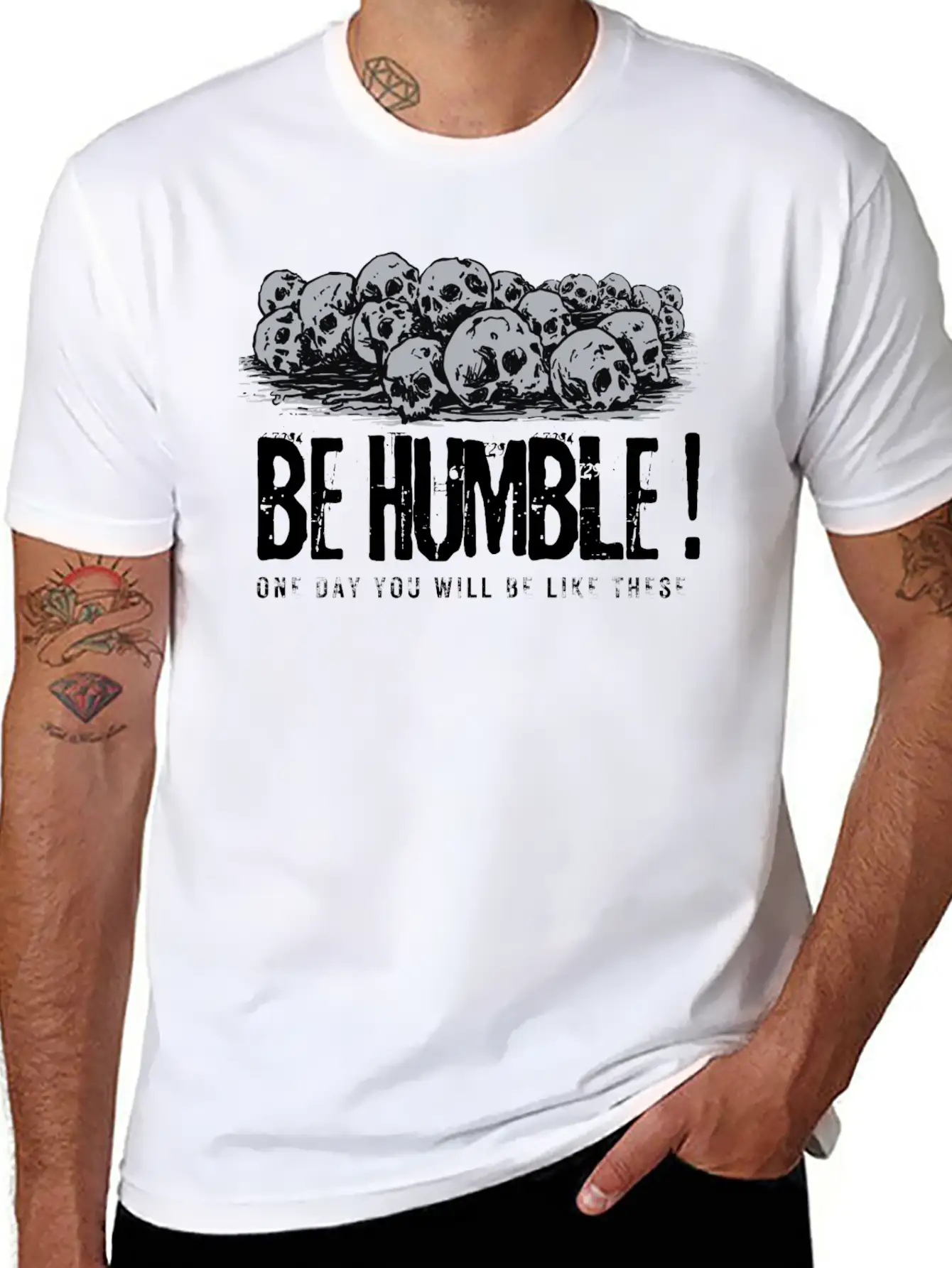 Humble Resilience Classic Cotton Tee – Unisex Comfort For Any Season