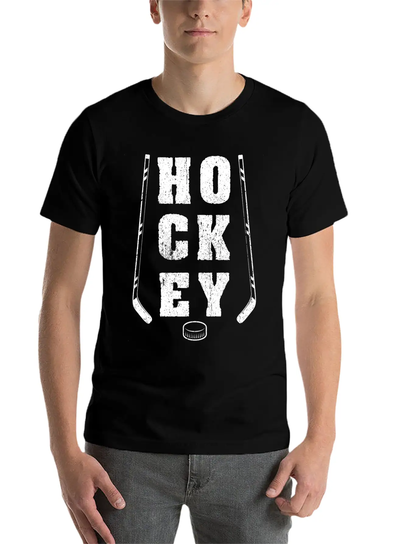 Humor Field Hockey Design Quote Artistic Hockey Basic Graphic T-Shirt – Daily Comfort In Soft Cotton