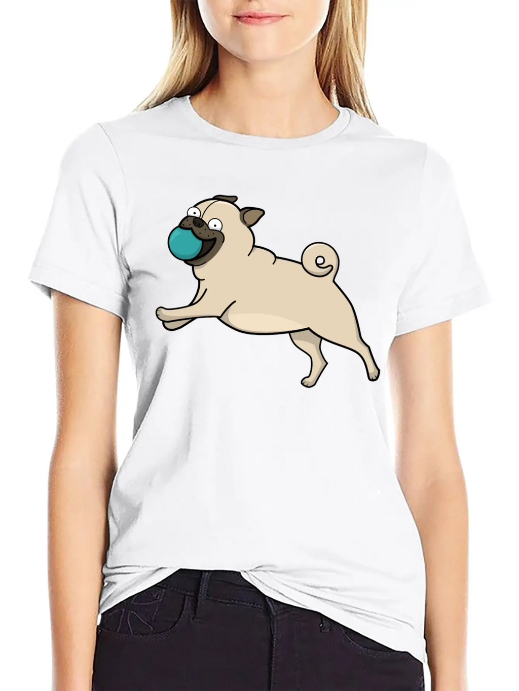 Hunde Dogs Welpe Animal Tiere17 Unisex Casual T-Shirt – Clean Design For Daily Comfort