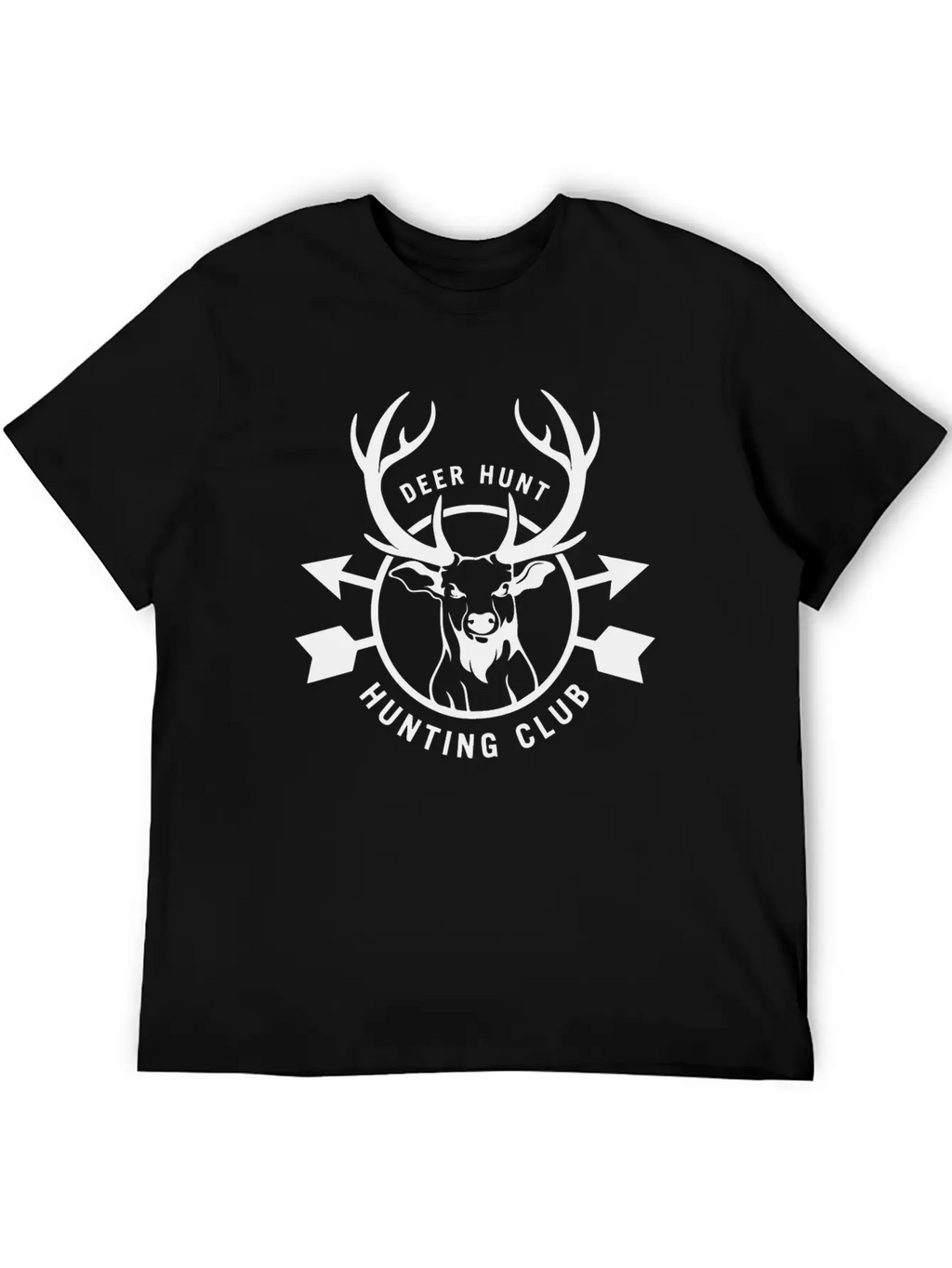 Hunting Deer Essential Cotton Tee For Daily Outfits – Unisex Style