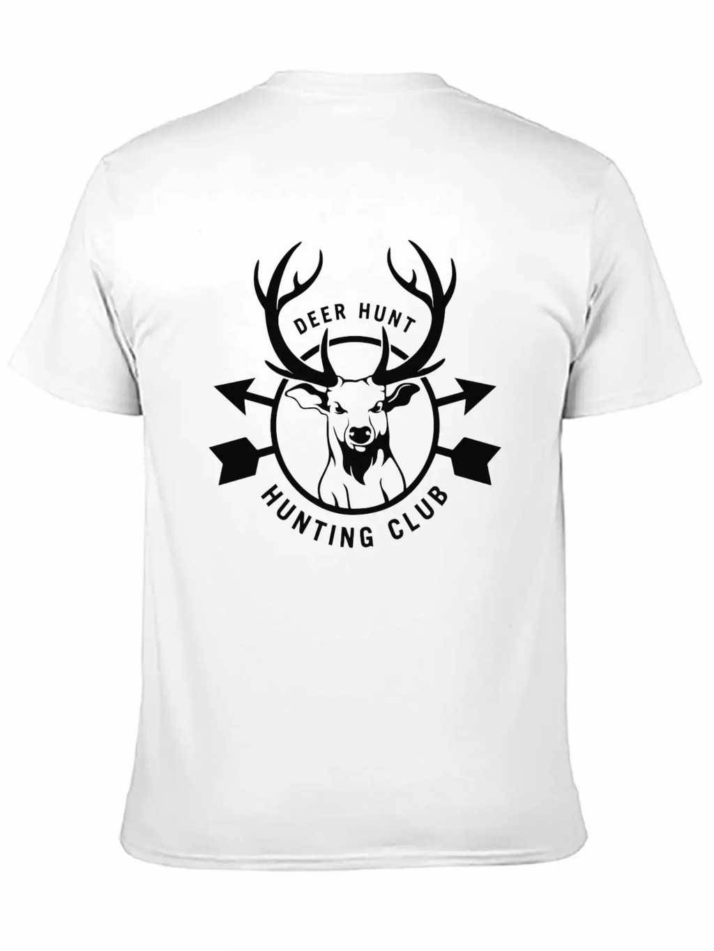 Hunting Deer Essential Cotton Tee For Daily Outfits – Unisex Style