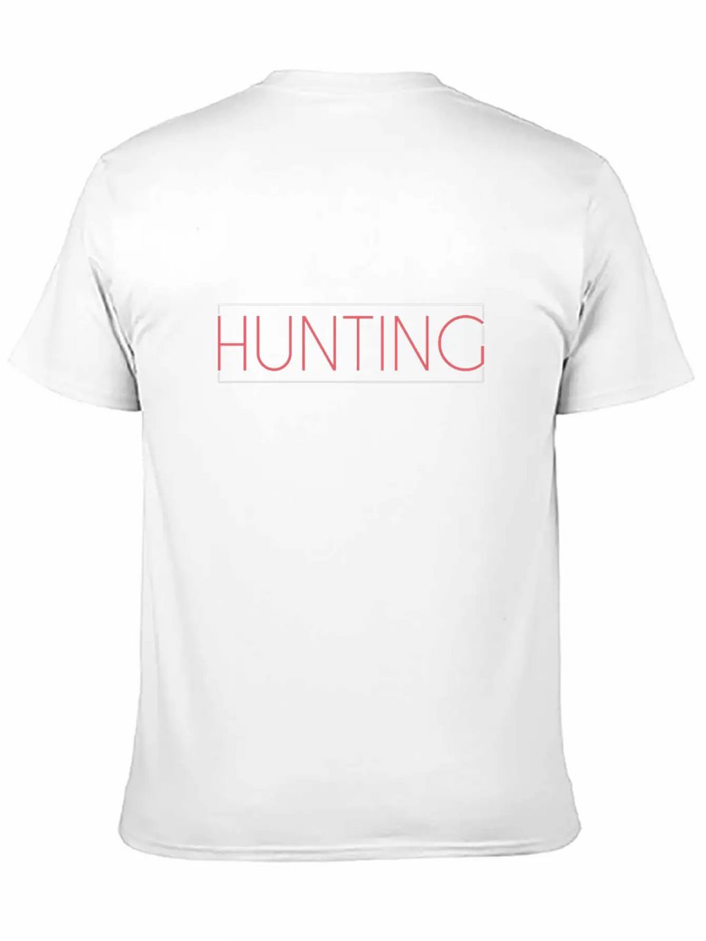 Hunting Lettering Basic Graphic T-Shirt – Daily Comfort In Soft Cotton