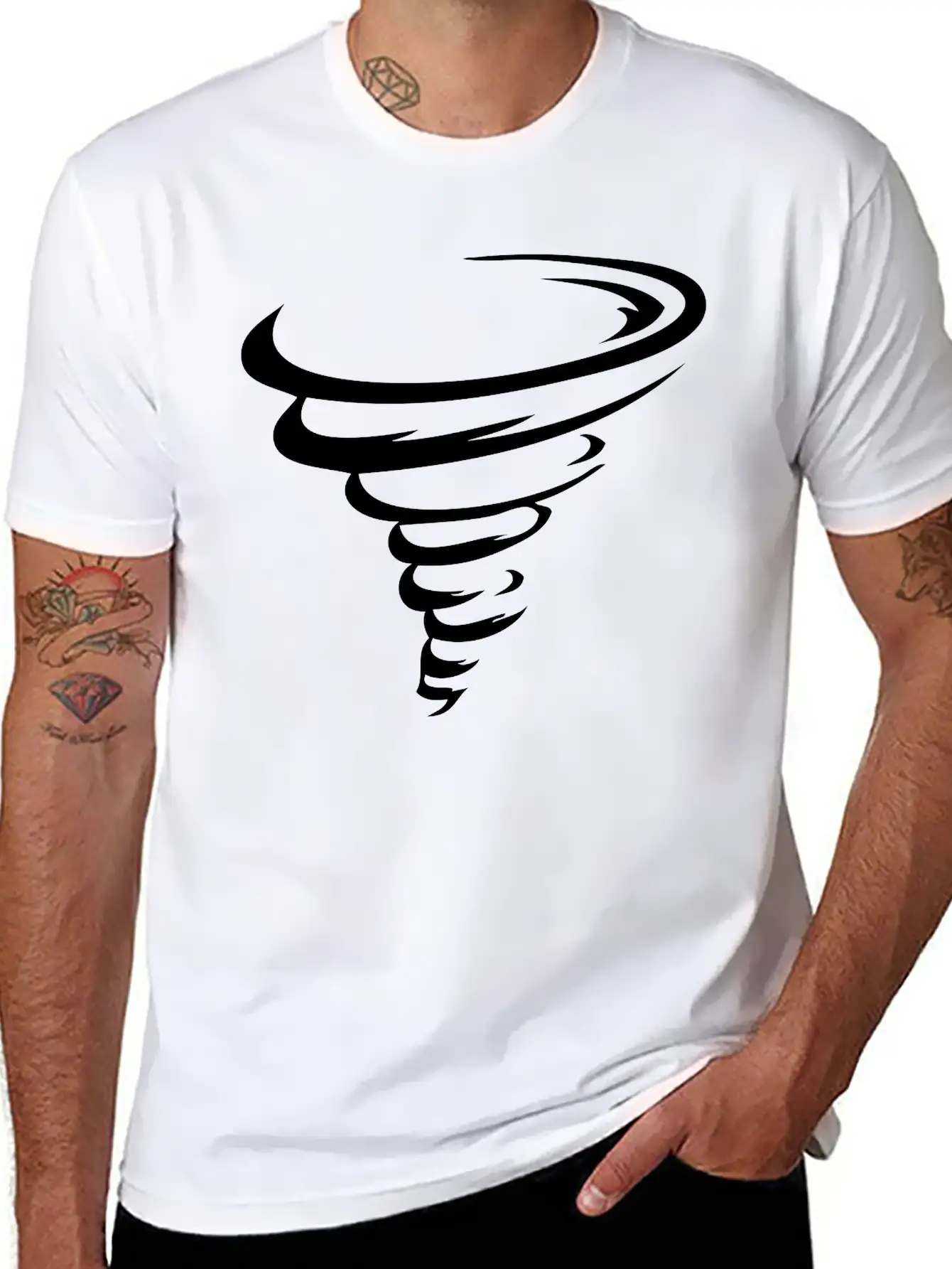 Hurricane Classic Cotton Tee – Unisex Comfort For Any Season