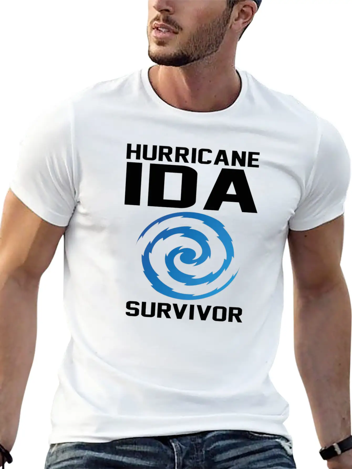 Hurricane Ida T-Shirt Unisex Casual T-Shirt – Clean Design For Daily Comfort