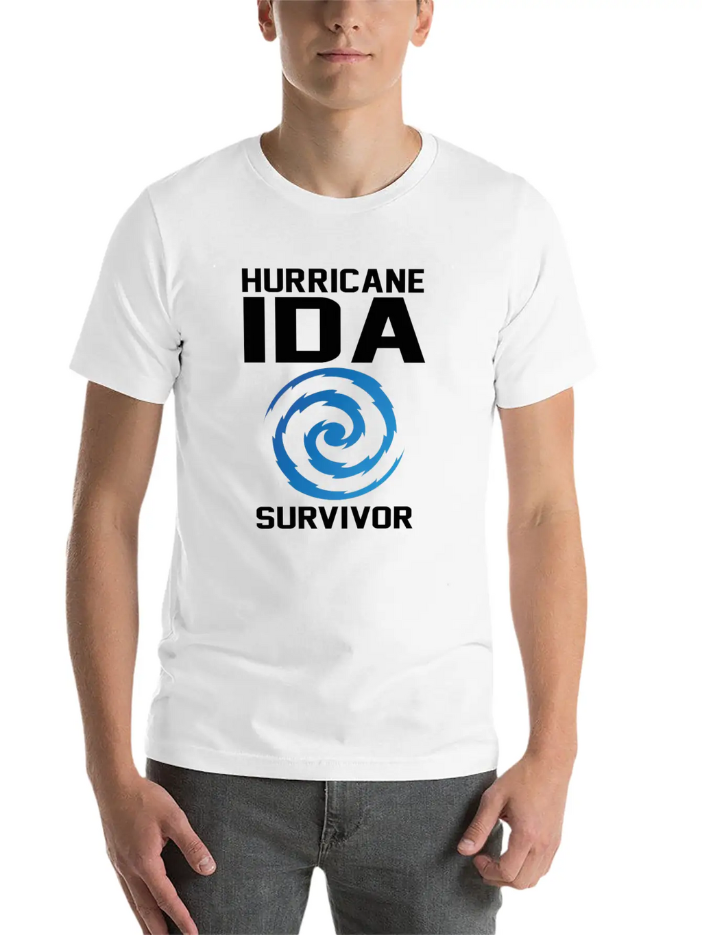 Hurricane Ida T-Shirt Unisex Casual T-Shirt – Clean Design For Daily Comfort