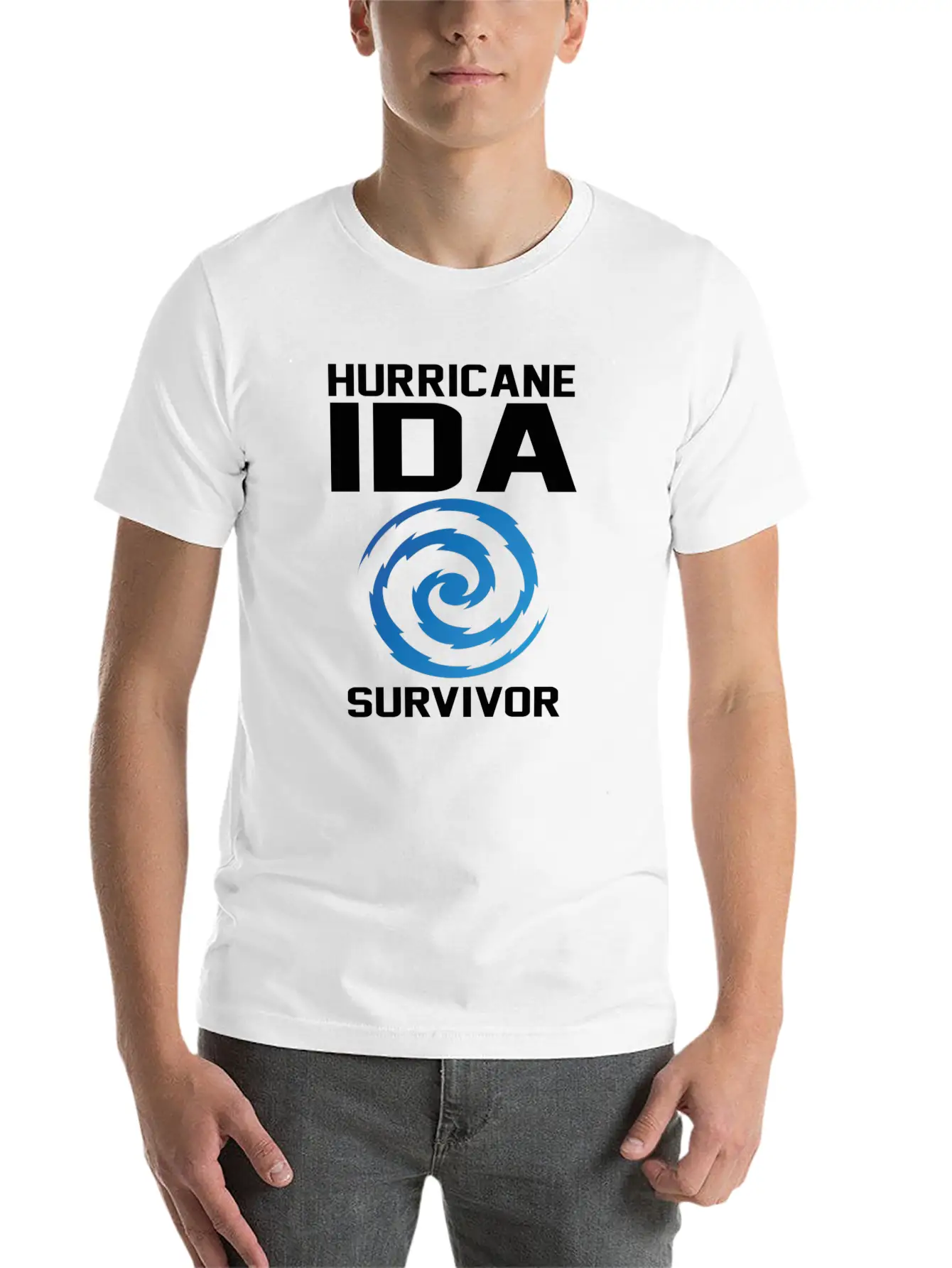 Hurricane Ida T-Shirt Unisex Casual T-Shirt – Clean Design For Daily Comfort