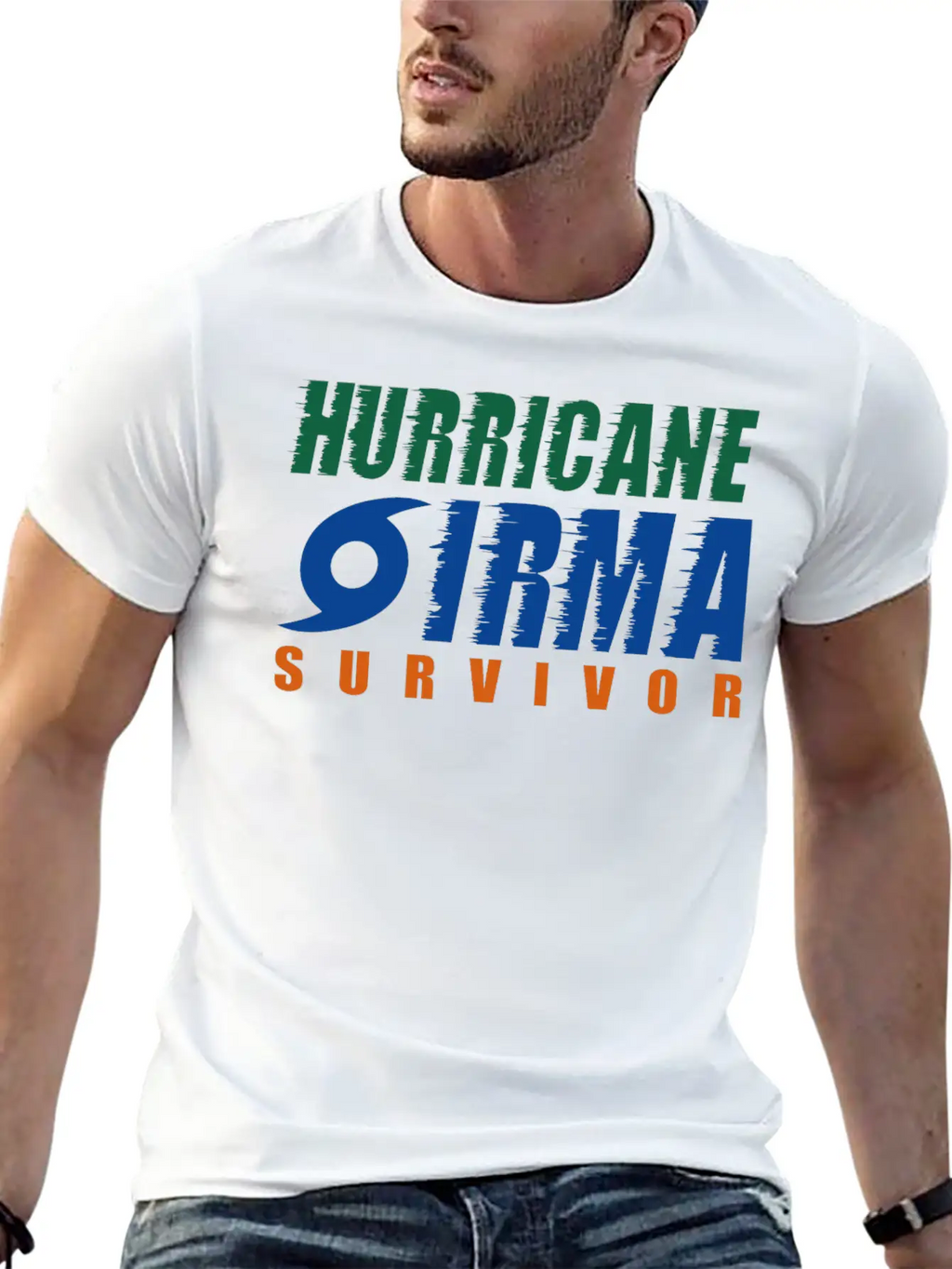 Hurricane Irma Survivor Essential Cotton Tee For Daily Outfits – Unisex Style