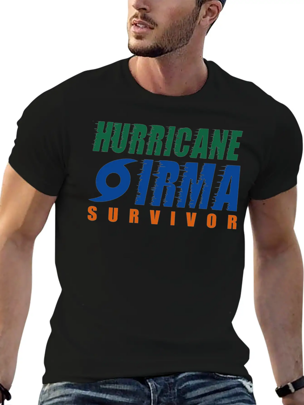 Hurricane Irma Survivor Essential Cotton Tee For Daily Outfits – Unisex Style