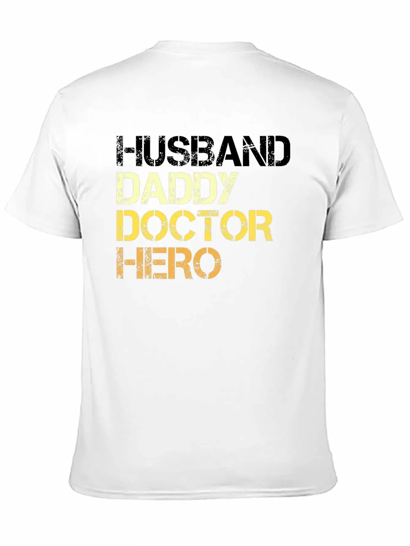 Husband Daddy Doctor Hero - Doctors Gift Idea Relaxed Everyday Tee – Lightweight And Durable Cotton