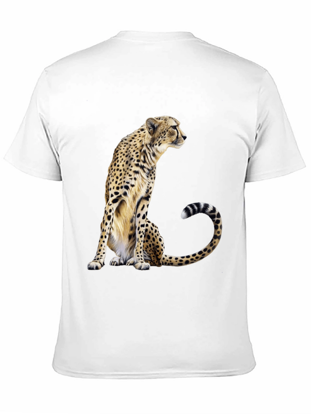 Cheetah Graphic T-Shirt - Stylish Animal Print Tee