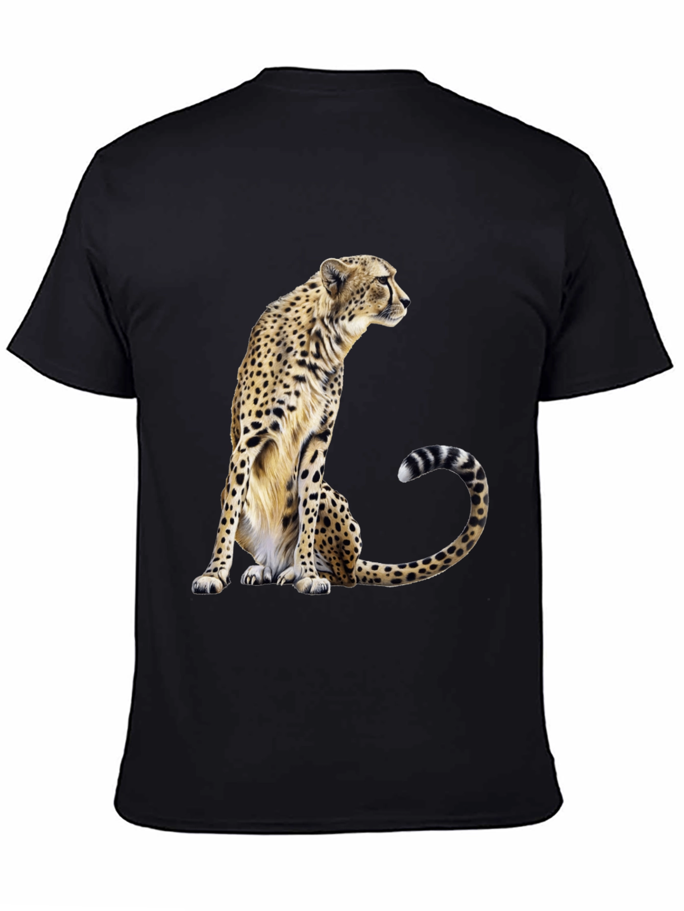Cheetah Graphic T-Shirt - Stylish Animal Print Tee