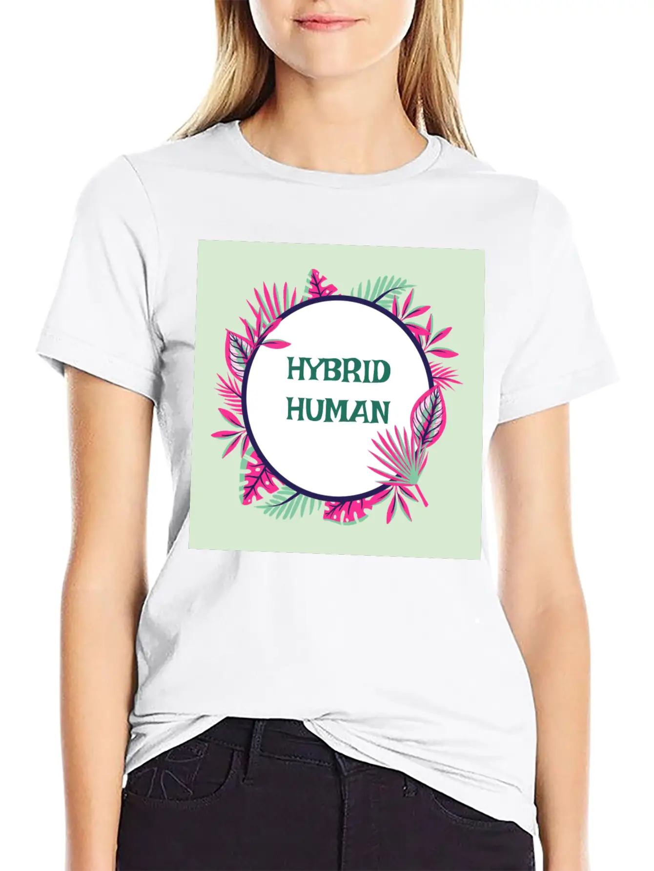 Hybrid Human, Unique, Renaissance, Dynamic Relaxed Everyday Tee – Lightweight And Durable Cotton