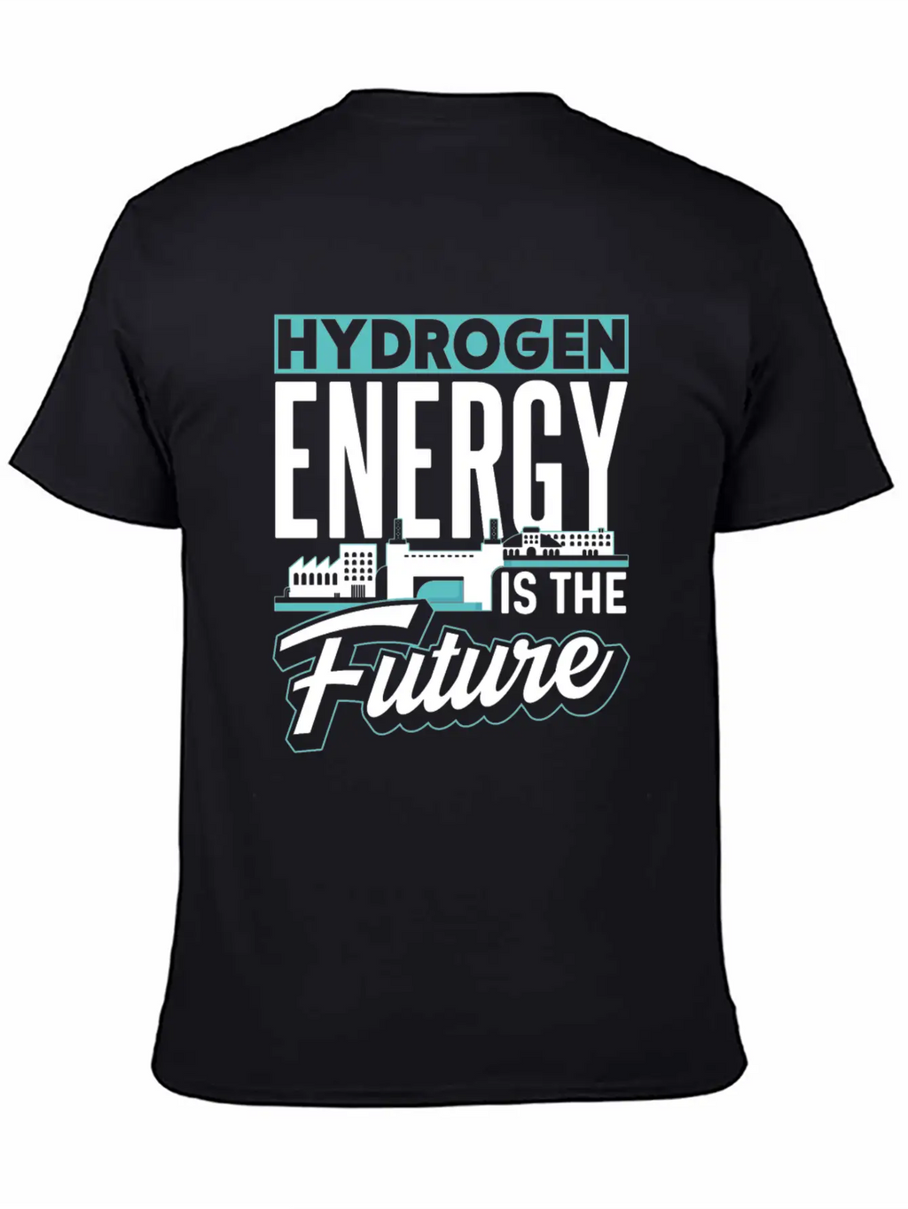 Hydrogen Energy Is The Future Hybrid Periodic Unisex Casual T-Shirt – Clean Design For Daily Comfort