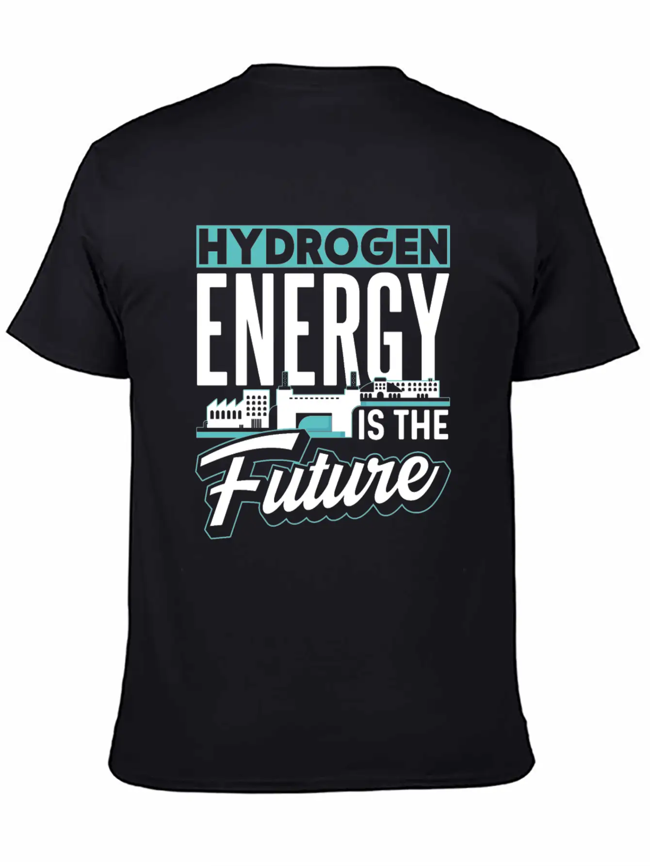 Hydrogen Energy Is The Future Hybrid Periodic Unisex Casual T-Shirt – Clean Design For Daily Comfort