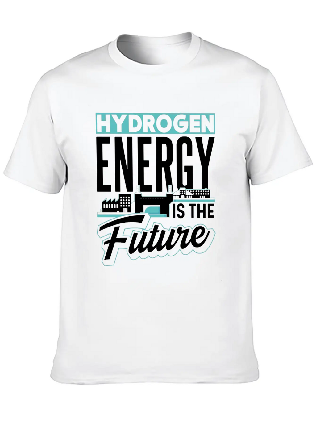 Hydrogen Energy Is The Future Hybrid Periodic Unisex Casual T-Shirt – Clean Design For Daily Comfort