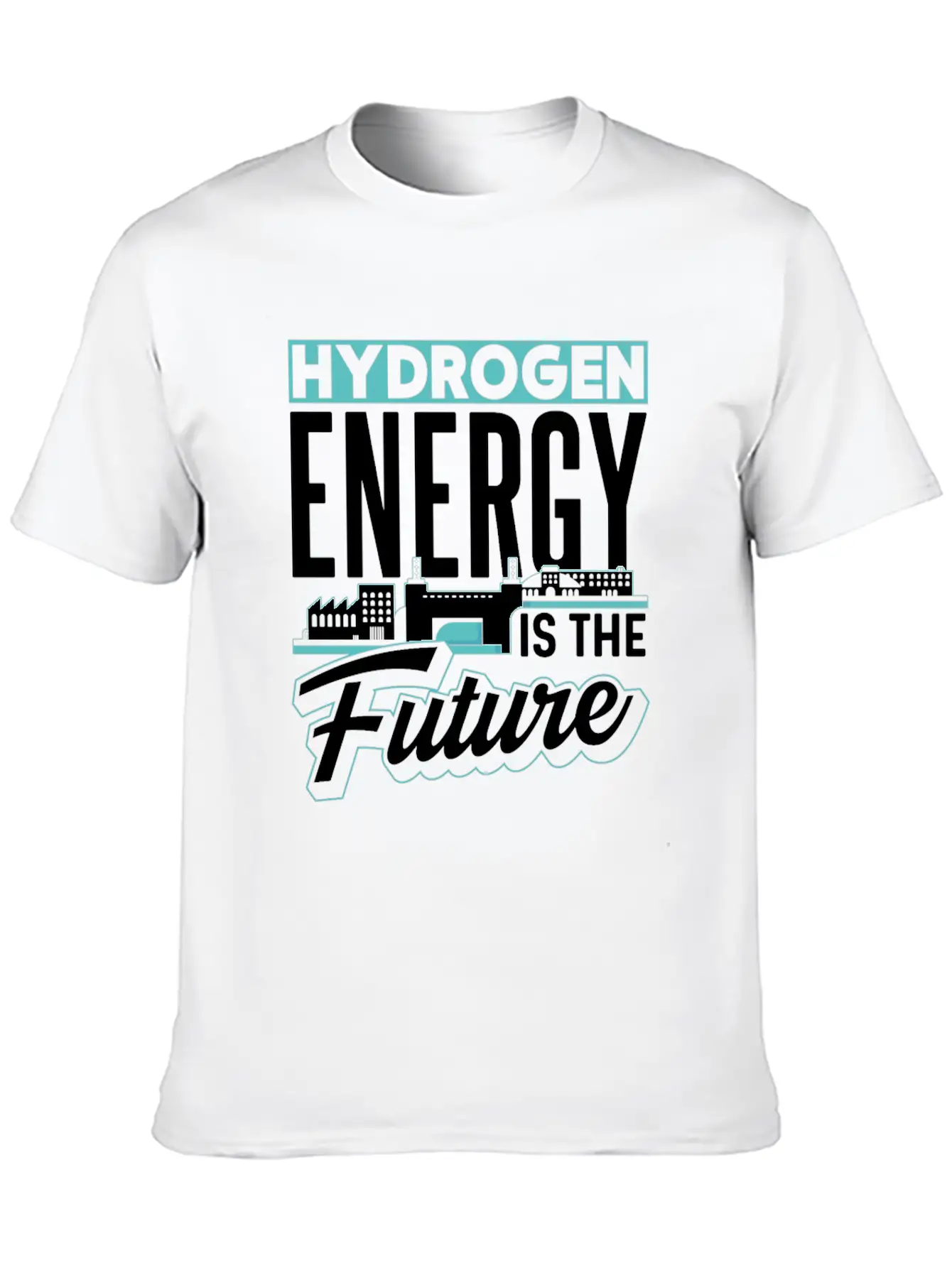 Hydrogen Energy Is The Future Hybrid Periodic Unisex Casual T-Shirt – Clean Design For Daily Comfort