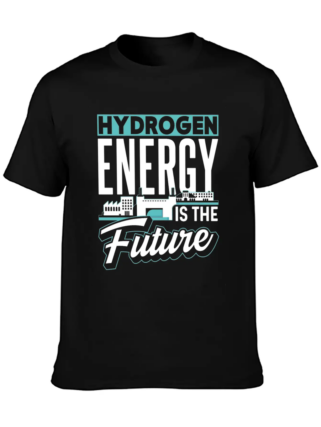 Hydrogen Energy Is The Future Hybrid Periodic Unisex Casual T-Shirt – Clean Design For Daily Comfort