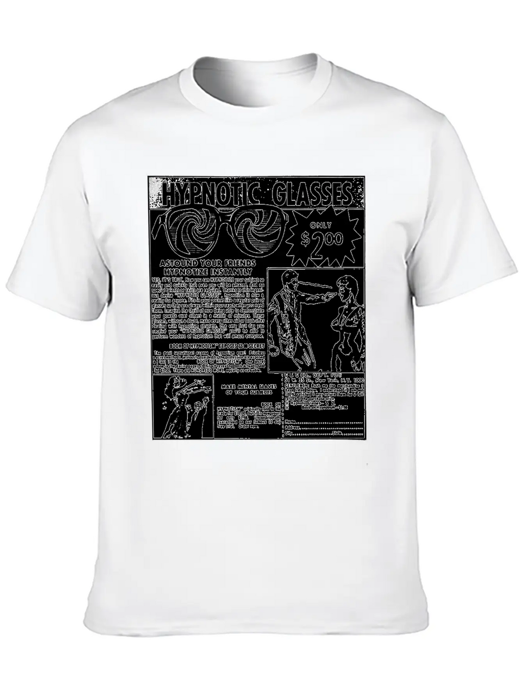 Hypnotic Glasses Classic Cotton Tee – Unisex Comfort For Any Season