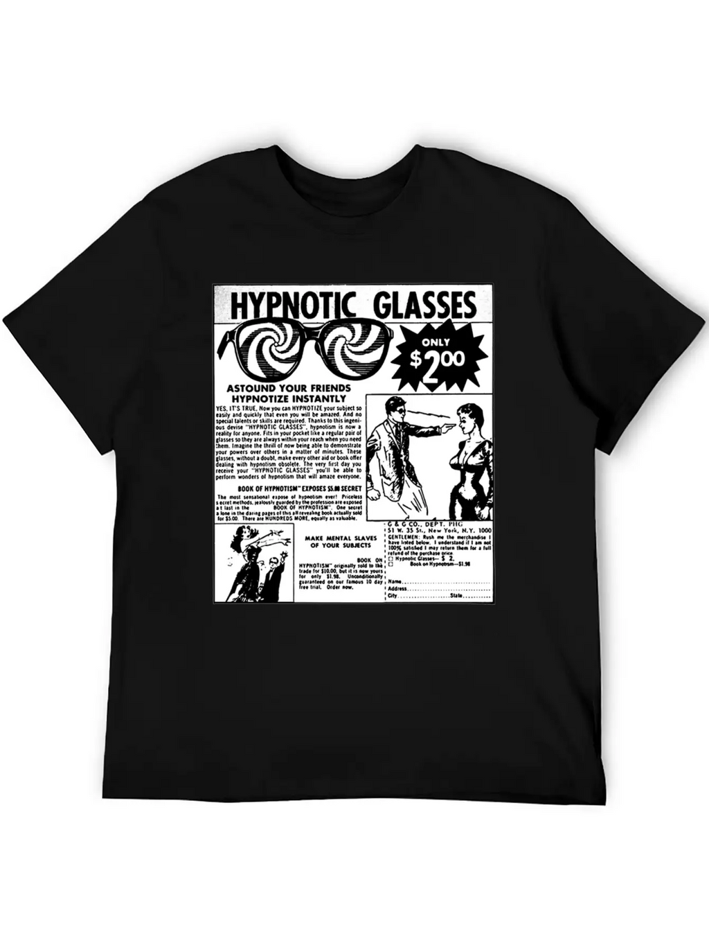 Hypnotic Glasses Classic Cotton Tee – Unisex Comfort For Any Season