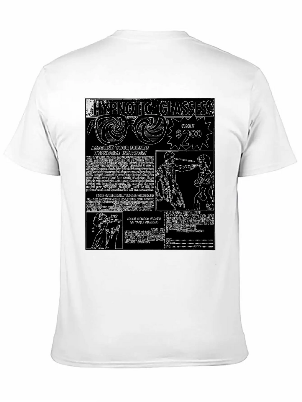 Hypnotic Glasses Classic Cotton Tee – Unisex Comfort For Any Season