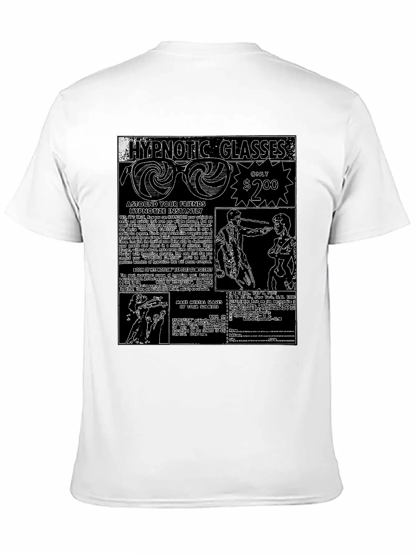 Hypnotic Glasses Classic Cotton Tee – Unisex Comfort For Any Season