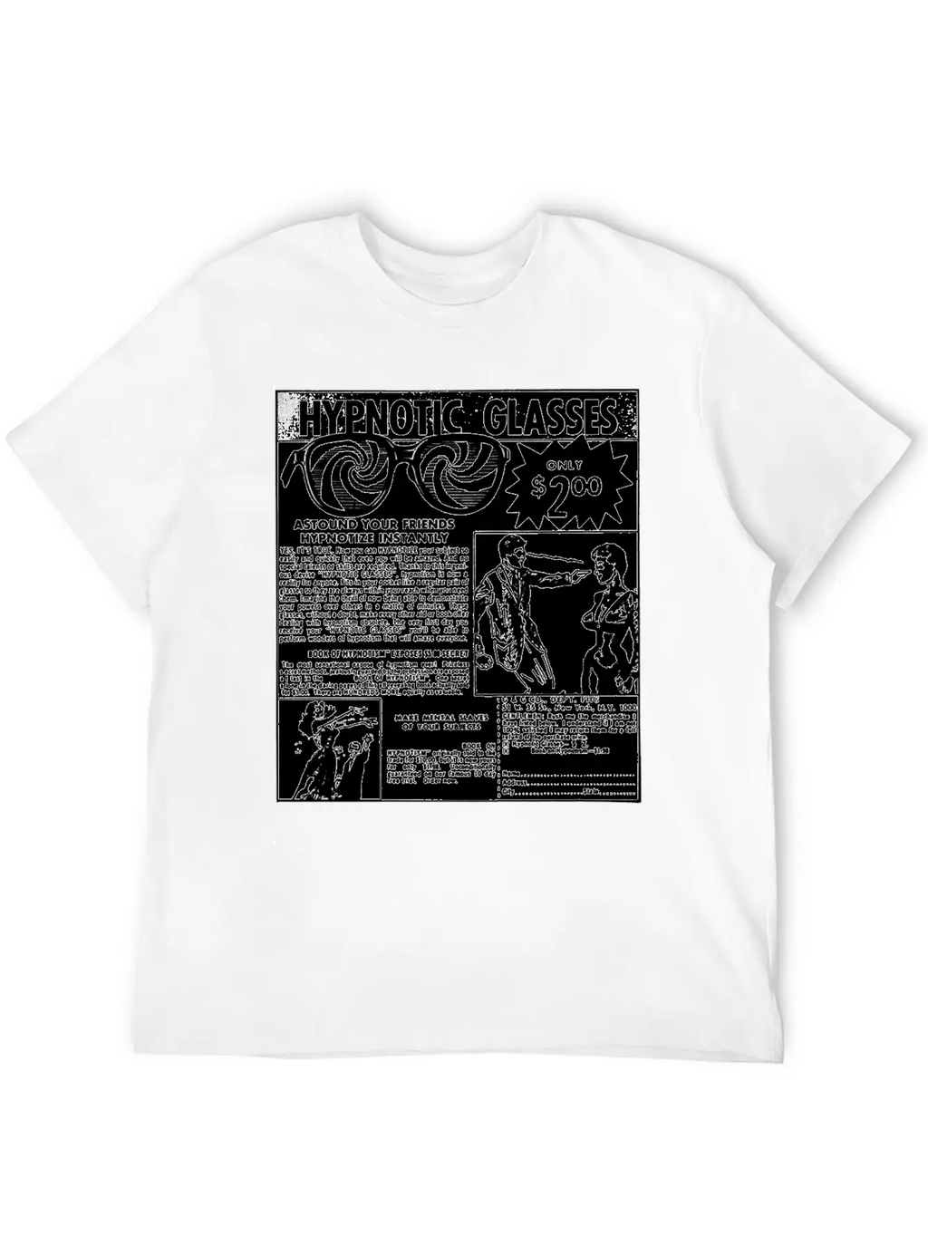 Hypnotic Glasses Classic Cotton Tee – Unisex Comfort For Any Season
