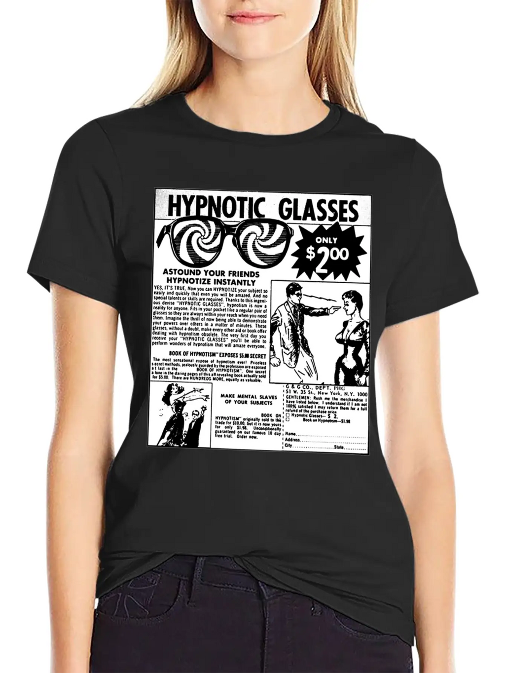 Hypnotic Glasses Classic Cotton Tee – Unisex Comfort For Any Season