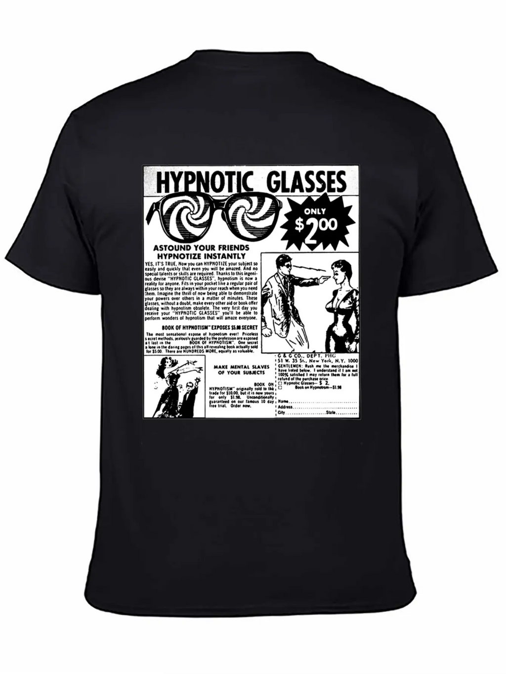 Hypnotic Glasses Classic Cotton Tee – Unisex Comfort For Any Season