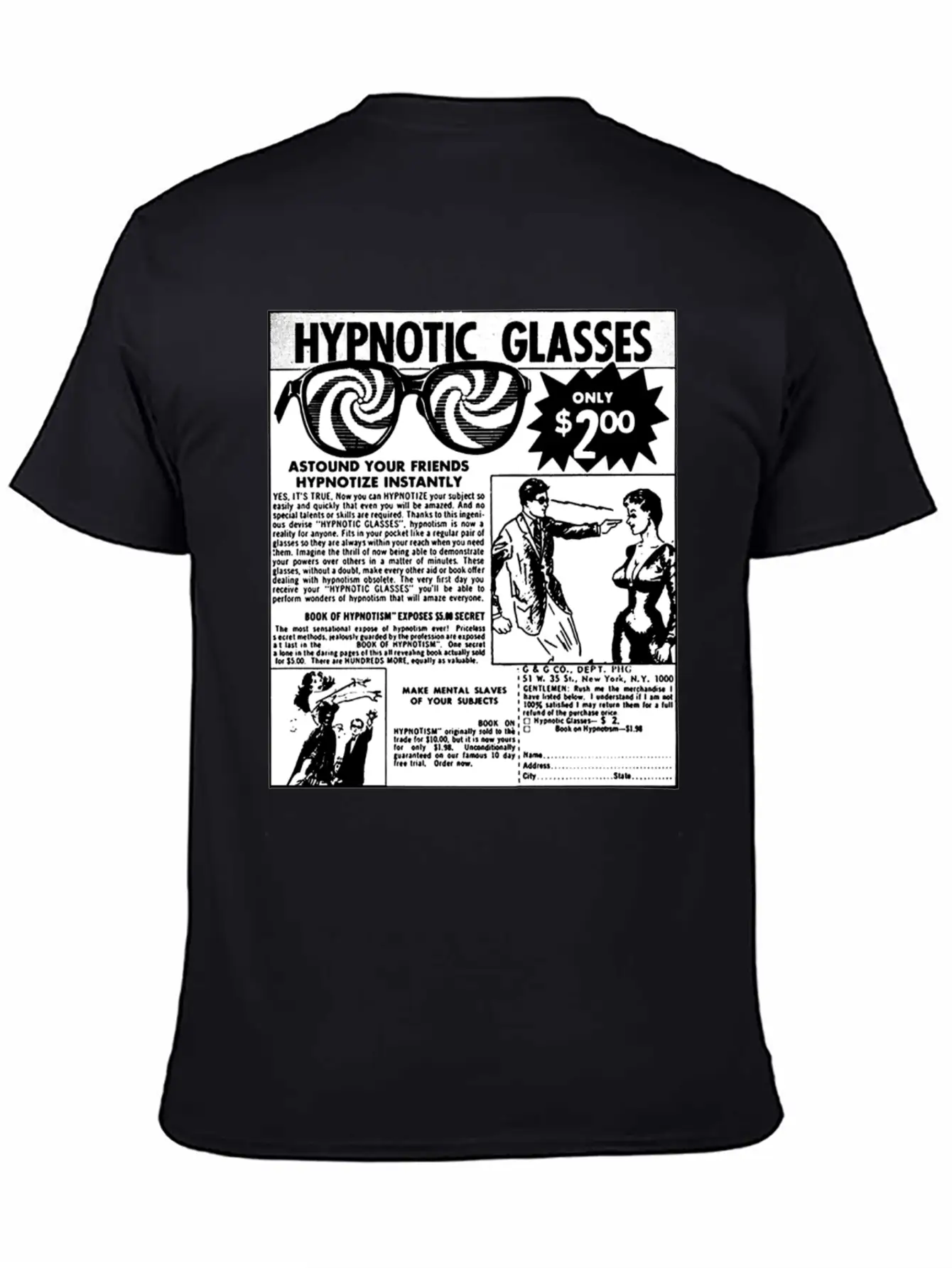Hypnotic Glasses Classic Cotton Tee – Unisex Comfort For Any Season