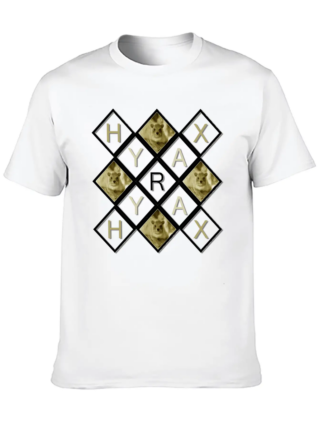 Hyrax Design Stylish Everyday T-Shirt – Unisex Basic Cotton Tee