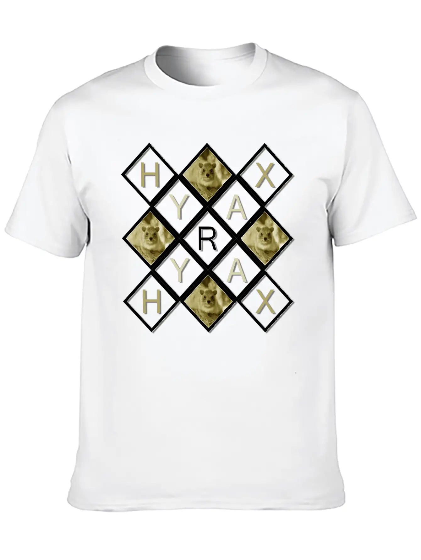Hyrax Design Stylish Everyday T-Shirt – Unisex Basic Cotton Tee