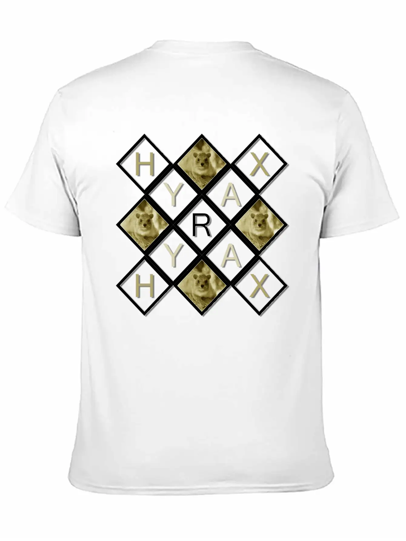 Hyrax Design Stylish Everyday T-Shirt – Unisex Basic Cotton Tee