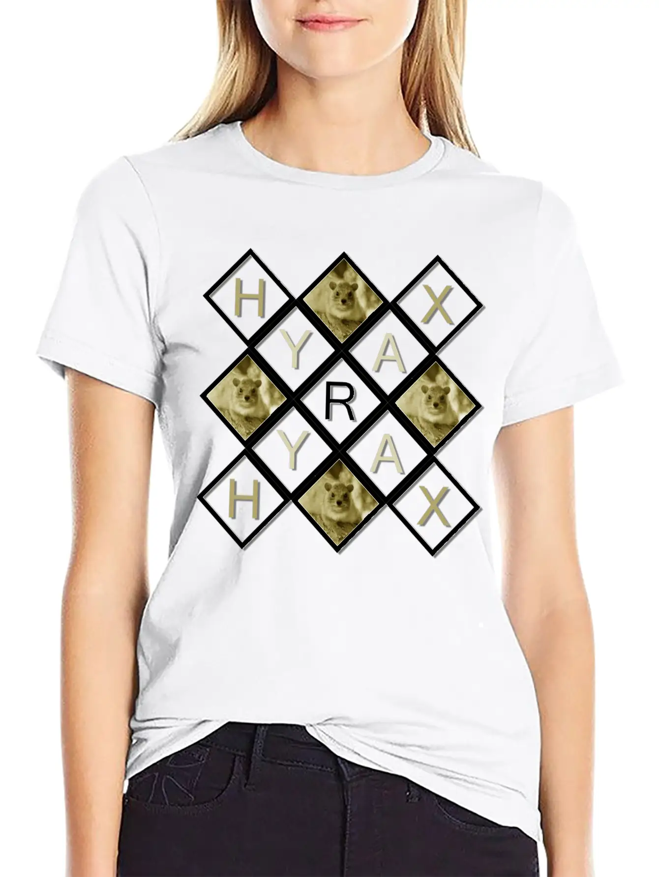 Hyrax Design Stylish Everyday T-Shirt – Unisex Basic Cotton Tee