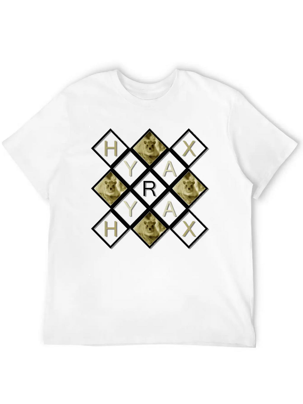 Hyrax Design Stylish Everyday T-Shirt – Unisex Basic Cotton Tee
