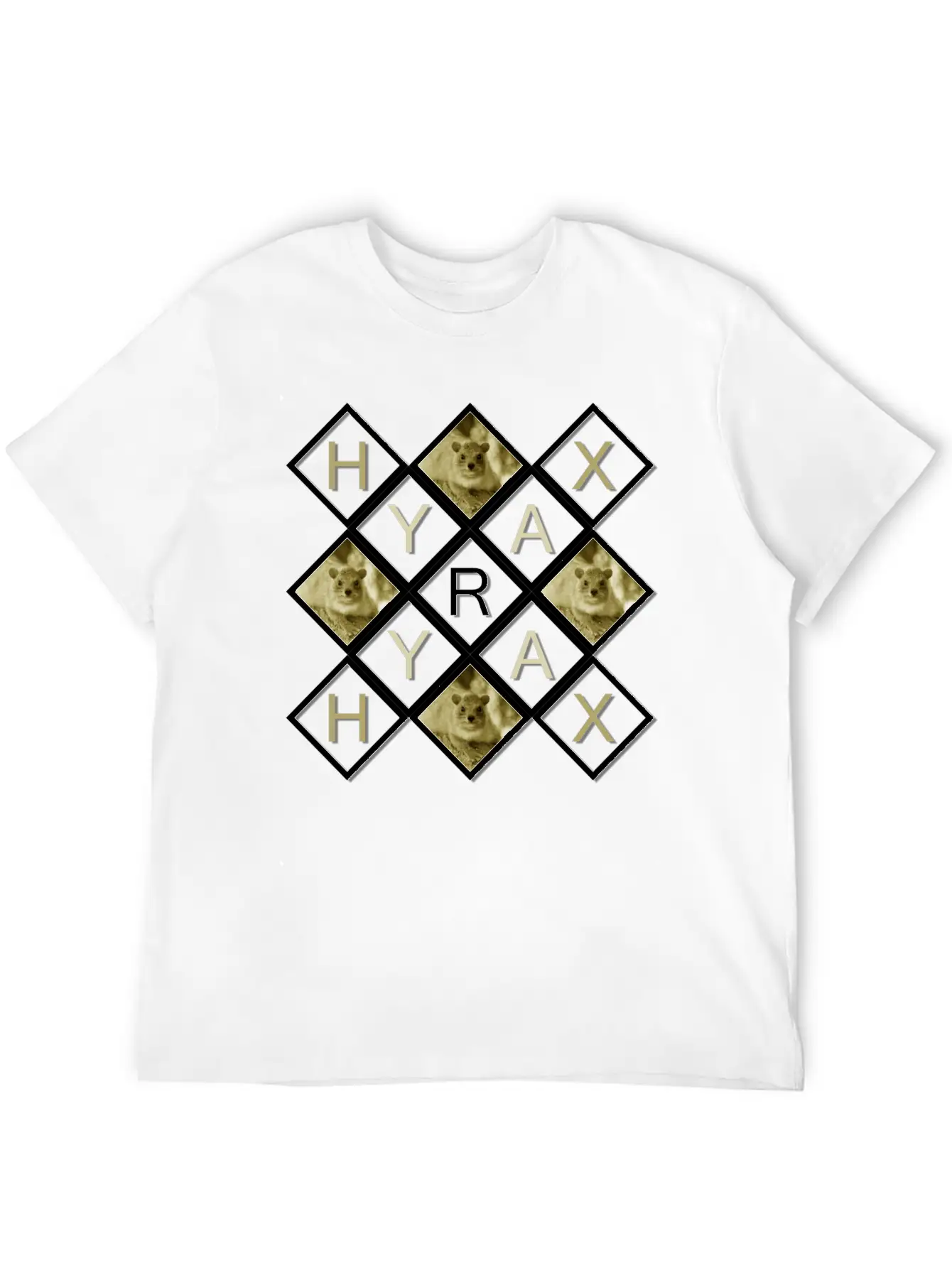 Hyrax Design Stylish Everyday T-Shirt – Unisex Basic Cotton Tee