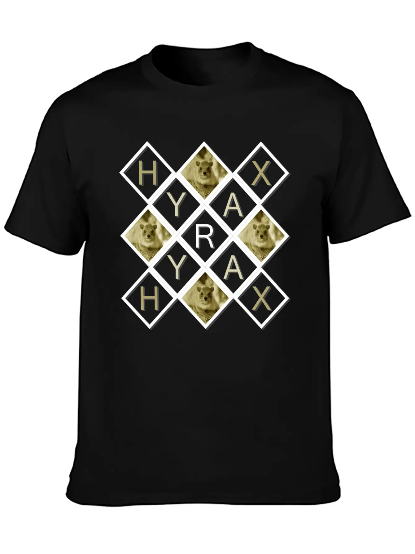 Hyrax Design Stylish Everyday T-Shirt – Unisex Basic Cotton Tee