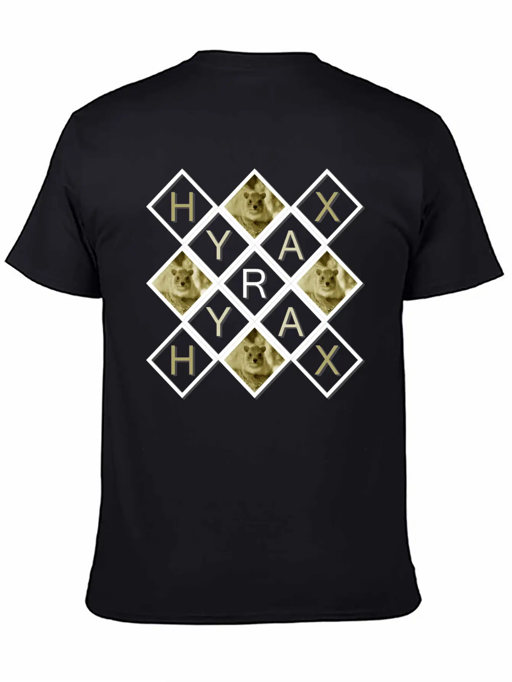 Hyrax Design Stylish Everyday T-Shirt – Unisex Basic Cotton Tee