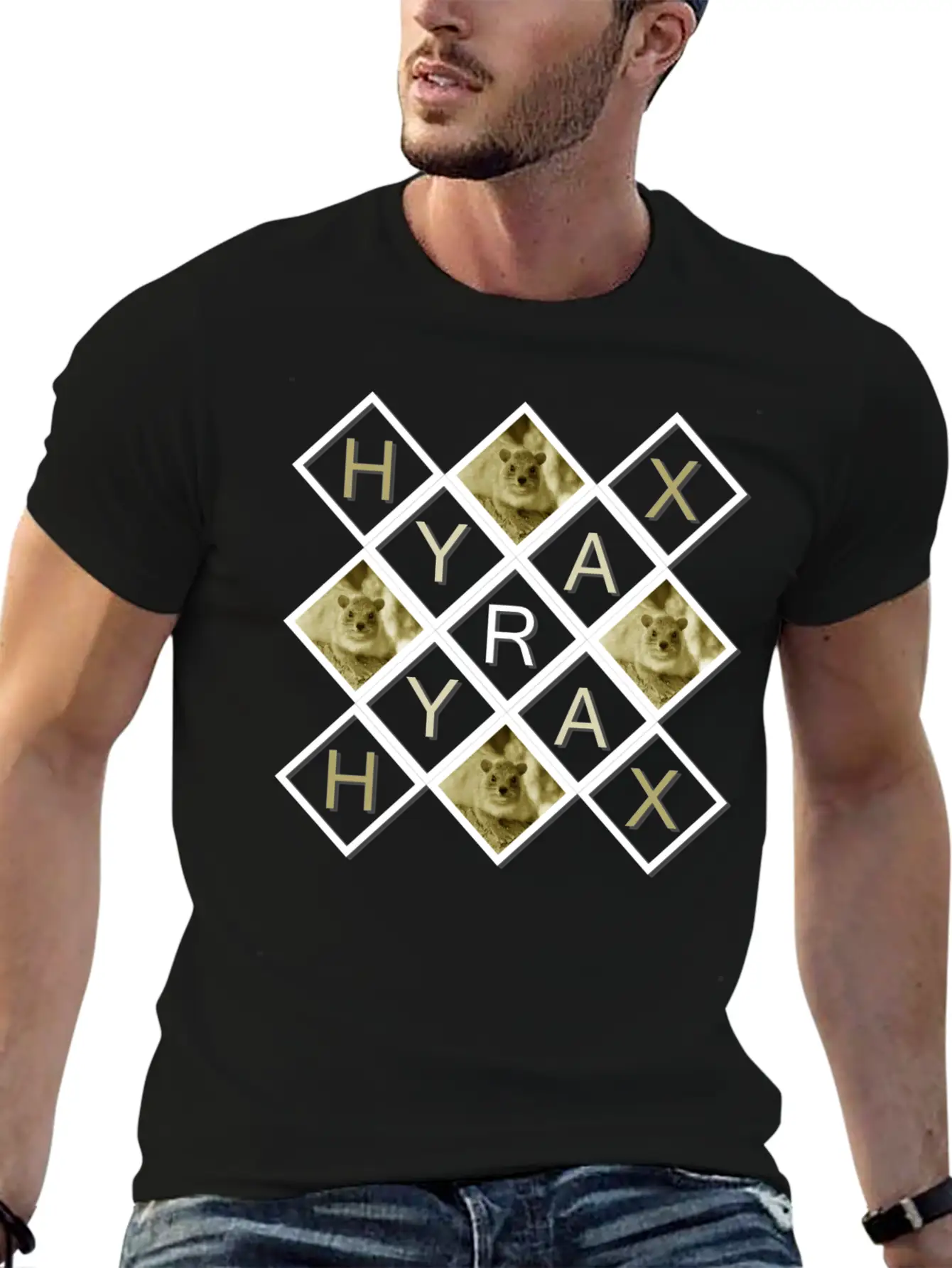 Hyrax Design Stylish Everyday T-Shirt – Unisex Basic Cotton Tee